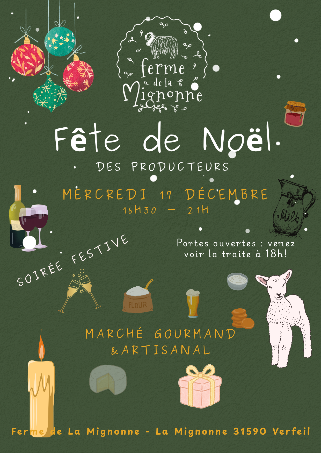 Événement à la Ferme de Mignonne